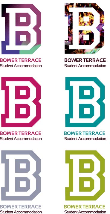 Logo design images for Bower Terrace
