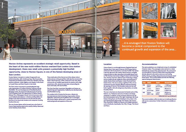 An image of Hoxton Arches Brochure by talltony